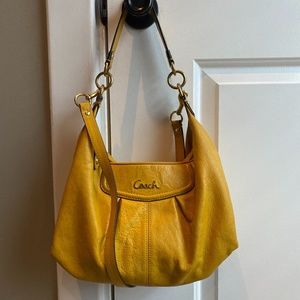 Coach Mustard Yellow Purse